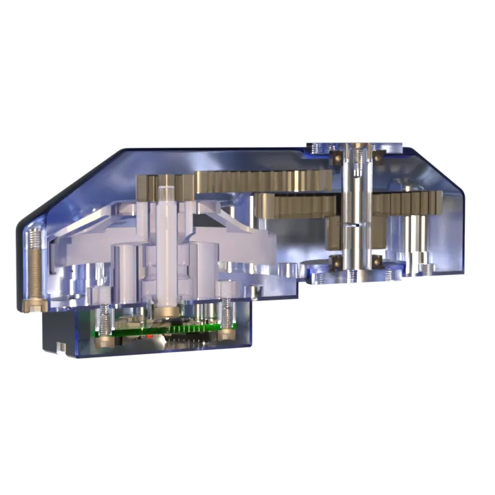 Lightweight QDD motor module for tail